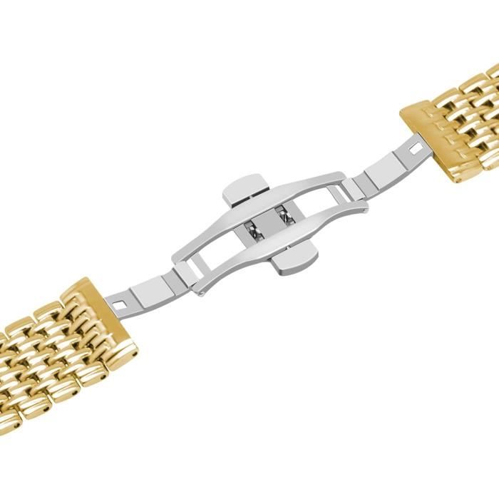 ZRC BRACELET DE montre Boucle Déployante en acier inoxydable NEUF - 18