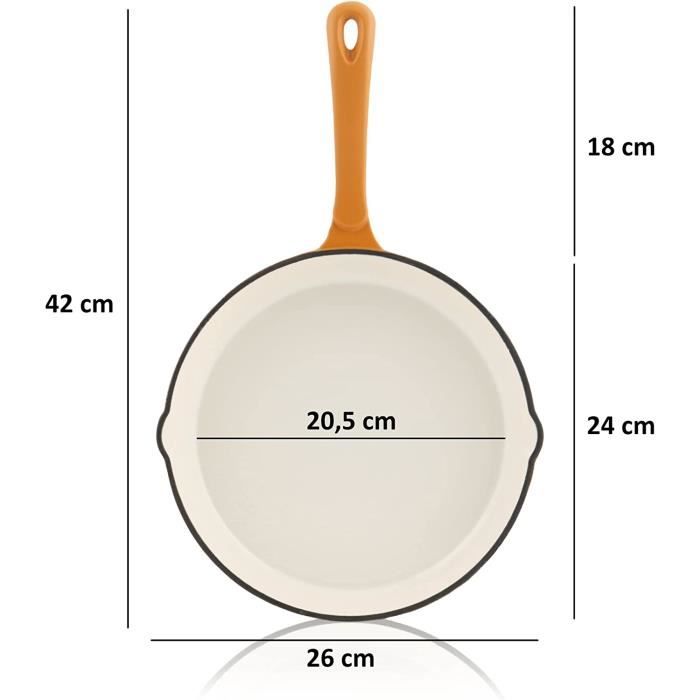 Les poêles de cuisson diamètre 24 cm