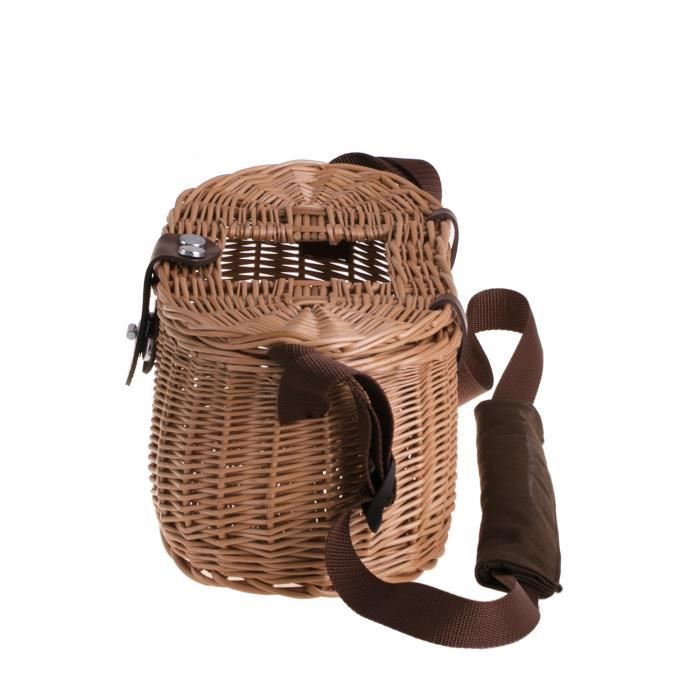 Panier à Poissons Vintage - Panier Avec Couvercle - Panier à