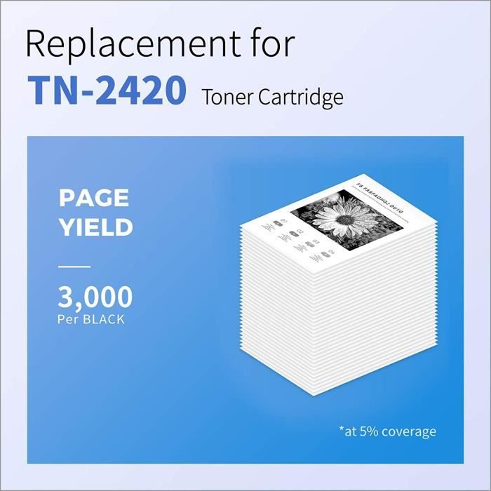 Toner T3AZUR compatible avec Brother TN2420