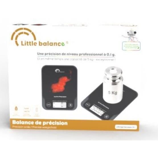 Balance Ultraprécision Little Balance 8509 - 5kg / 0.1g - Pèse Lettres Électronique Noire