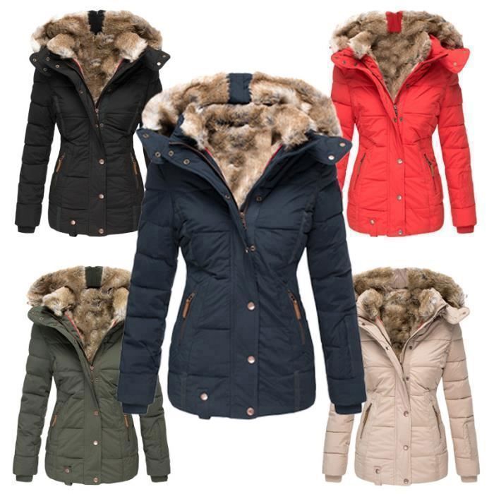 Manteau Hiver 2024 Modele Doudoune Femme Doudounes Veste Hiver