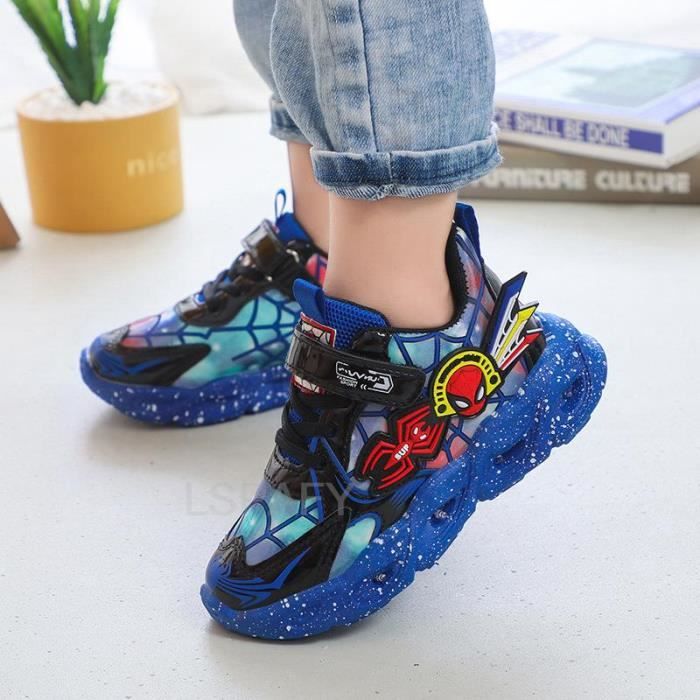 Baskets lumineuses Spiderman pour enfants VITATA Semelle