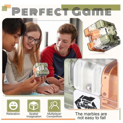 Large Labyrinth 3D Maze Cube, Jouet de Labyrinthe de Cube, 2 en 1