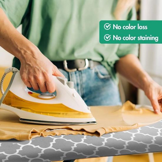 Housse De Table à Repasser, 120 X 41 Cm, équipée D'une Bande