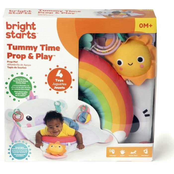 Bright Starts Licorne Sparkle & Shine - Jouet Poussette/Porte-Bébé - Dès La Naissance