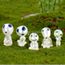 ZORVYN 10 Pièces Décorations De Jardin Esprits De La Forêt, Figurines Lumineuses Elfes, Mini Figurines En Résine Princesse Pour Jardin, Plantes En Pot, Chambre, Halloween (Vert