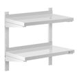 Etagere Murale Cuisine Tablette Flottante Inox 60cm Royal Catering