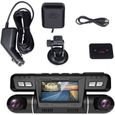 PolarLander WiFi Voiture DVR Video Vehicule Dash Camera Enregistreur Novatek 96660 Dashcam Double Objectif Full HD 1080 P 170-0