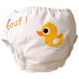 Jaune Pastel Poissons Piwapee Maillot Couche Jupe b/éb/é Nageur