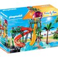 PLAYMOBIL - 70609 - Parc aquatique avec toboggans - Disney Princesses - Mixte - 132 pièces-0