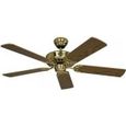 CASAFAN Ventilateur de Plafond avec lumi/ère 516098/ Eco aviatos 162/ Gris Basalte//Gris Basalte BG-BG