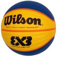 Ballon de basket 3 par 3  replica taille 6 - Wilson UNI Jaune-0