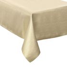 ATMOSPHERA Féérie Lights & Christmas - Nappe de Noël Paillette - L. 140 x l. 240 cm - Doré
