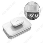 PASSIONOVA TD® Nettoyeur de vitres Verre double face (18-30mm) Forte force magnétique cordon de sécurité de 2,4 mètres Nettoyage des vitre