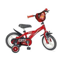 Vélo 12 pouces Disney Cars Baby-Boys - Rouge - Huffy