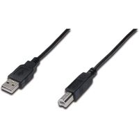 INECK - 1.8M Noir Cable USB A-B pour TOUS Canon Imprimantes - Inclus: Canon PIXMA MX S SELPHY MX300 MX310 MX320 MX330 MX340