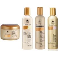 PACK GAMME ROUTINE COMPLÈTE KERACARE - MASQUE + SHAMPOING +LEAVE IN + CRÈME HYDRATANTE