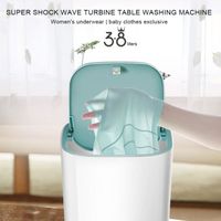 Machine à laver-18W 3.8L Machine à laver Portable Mini -Semi-Auto