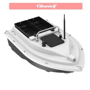 Bateau Appât Télécommandé Ciciglow – GPS, Pêche Carpe, 2 Bateaux