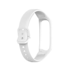 BRACELET MONTRE CONNEC. blanc-Bracelet de Sport en Silicone, pour Samsung 