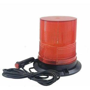 Gyrophare Orange 60LED Lumière Rotative 12-24V Support Flexible Balise  d'Urgence