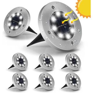BALISE - BORNE SOLAIRE  Lumière Solaire Extérieur - Spot Lampe Solaire Jar