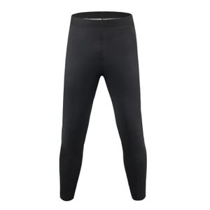 COLLANT - JAMBIERE Pantalon de sport grande taille noir XXL-3XL effet
