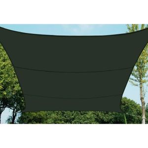 VOILE D'OMBRAGE Voile d'ombrage rectangulaire 3 x 4 m - Curacao - 