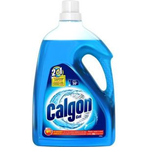CALGON Lot de 2 Gels Hygiène Plus Anticalcaire Nettoyant pour Lave-linge -  750 ml : : Epicerie