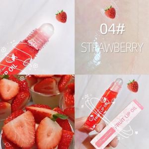 GLOSS 04 strawberry-Gloss À Lèvres Longue Durée, Huile D