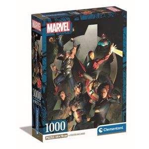PUZZLE Clementoni - 1000p Marvel Les Avangers - 70 x 50 c