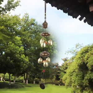 KYEYGWO Carillon éolien en pierre d'agate verte pour intérieur et  extérieur, décoration de jardin 50 - 59,9 cm : : Jardin