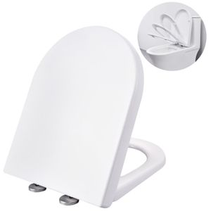 Abattant WC avec Frein de Chute, Lunette de Toilette Clipsable avec une  Capacité de Charge 150 kg, Lunette WC Antibactérien [120] - Cdiscount  Bricolage