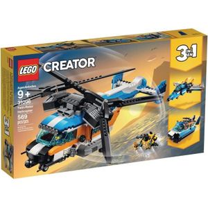 ASSEMBLAGE CONSTRUCTION LEGO® Creator 31096 L'hélicoptère à double hélice