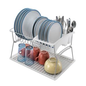 2-Tier Dish Drying Rack – Depizo