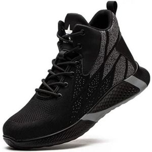IYVW Chaussures De Sécurité Homme Femme Légères - Baskets Respirantes Embout Acier Antidérapantes