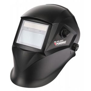 MASQUE DE SOUDURE Masque de soudure professionnel auto-obscurcissant échelon 9-13 DIN Noir technologie True Color