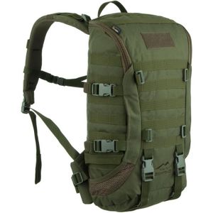 Sac à Dos Randonnée 25L Vert Olive - Sans Cadre, Polyester, Neuf Avec étiquettes