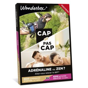 COFFRET SPORT - LOISIRS Wonderbox - Box cadeau - Adrenaline ou zen - Laiss