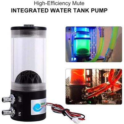 Reservoir Avec Pompe Water Cooling Refroidisseur Deau 500l H 10 W Dc 12 V Cpu Co2 Echangeur De Chaleur