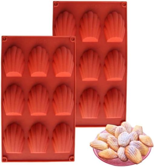 Moule à chocolats silicone rouge Tupperware neuf
