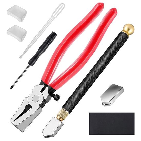Kit Coupe-verre Professionnel 2mm-20mm – Outil Avec Alimentation à L’huile Pour Travaux Précis