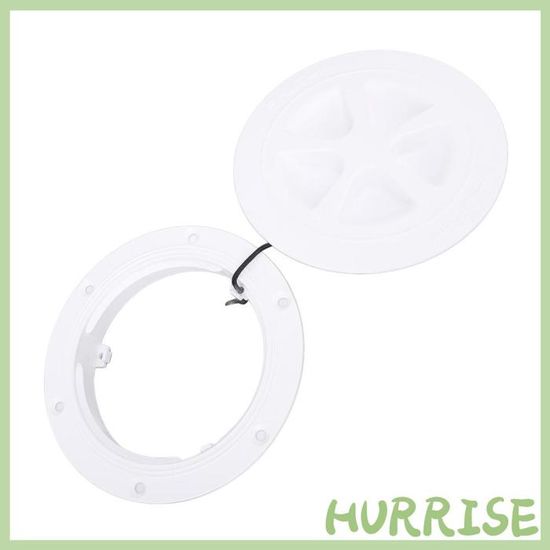 PLAQUE DE PONT noire cache trappe accessoire essentiel pour bateau
