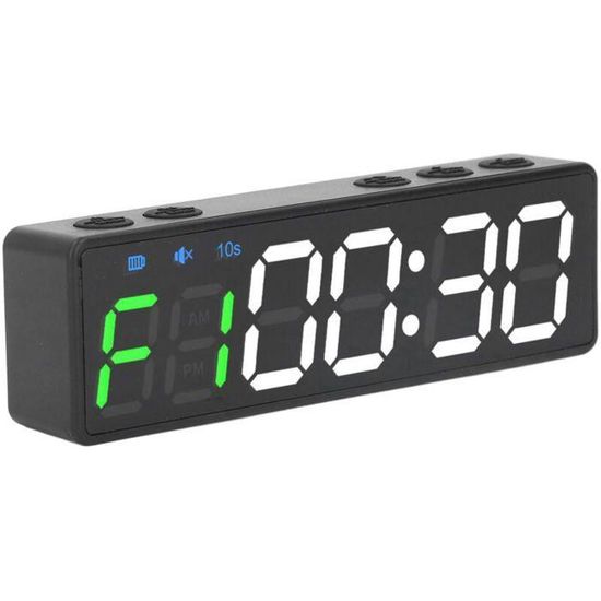 Minuterie Sportive Portable - Timer Multifonction USB 1000 MAh Pour Fitness