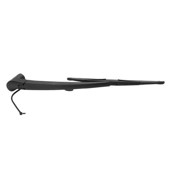 Qiilu Bras + Lame Essuie-Glace Arrière Pour Volkswagen B8 2008-2013 - Kit Complet Pare-Brise Arrière