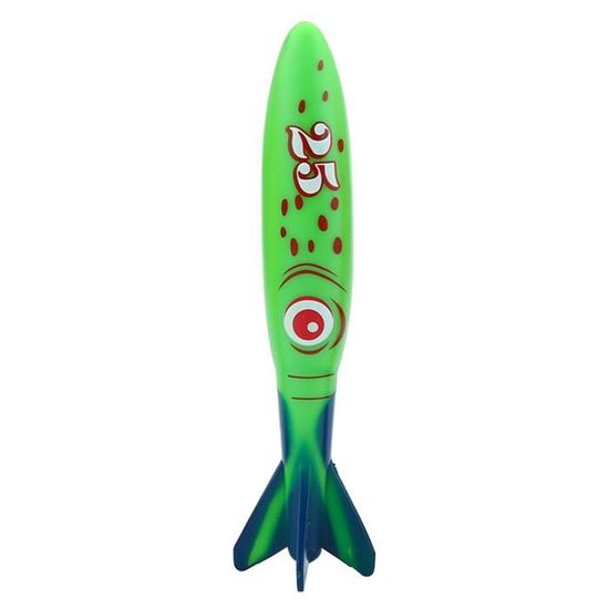 BuyWeek 4 Pièces Jouets Plongée Fusée Torpille - Jeu Piscine Pour Enfants - Torpilles Lance Sous L'Eau
