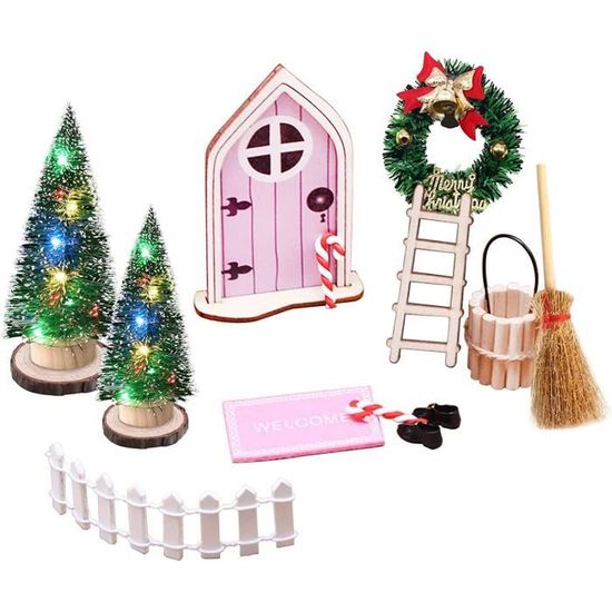 Accessoires Miniatures Pour Lutin Farceur De Noël - 22 Pièces Ensemble De Cuisine 1/12 Pour Maison De Poupée | Décoration De Noël, Jeu Créatif