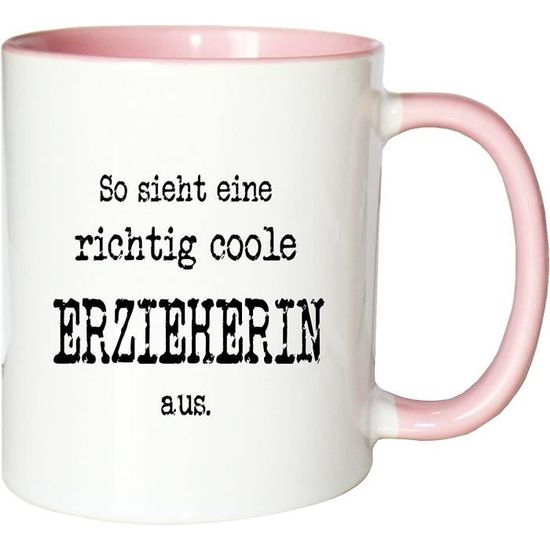 Mister Merchandise Kaffeetasse: 'So Sieht Eine Richtig Coole Steuerberaterin Aus' – 330 Ml, Beidseitig Bedruckt, Spülmaschinenfest