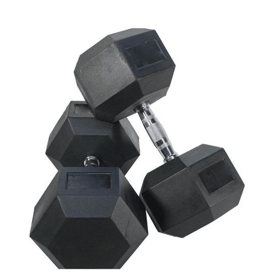Haltères Yaheetech 2x5kg/10kg - Kit Fitness Fer Et PVC Pour Musculation Maison